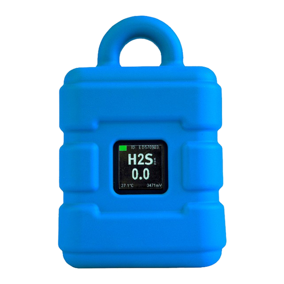 Microtronics myDatasensMINI H2S 1000 Benutzerhandbuch