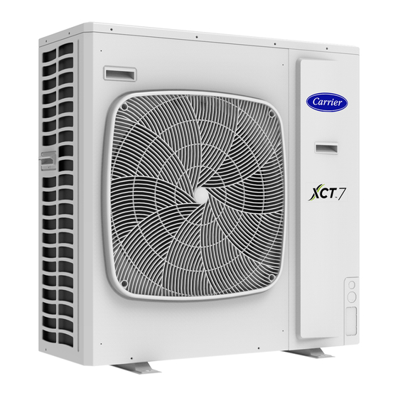 Carrier XCT7 Installations- Und Benutzerhandbuch