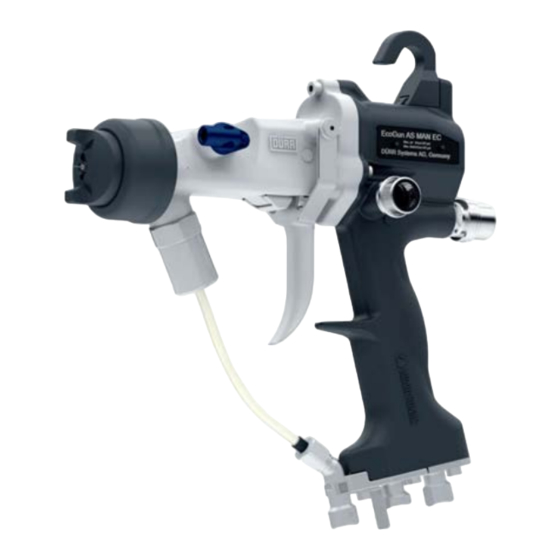Durr EcoGun AS MAN EC Betriebsanleitung
