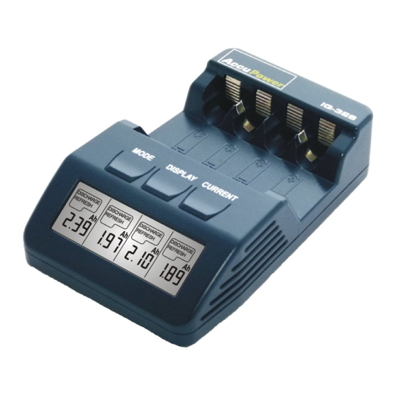 AccuPower IQ328 Bedienungsanleitung