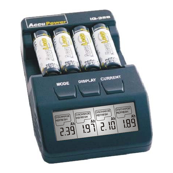 AccuPower IQ328 Bedienungsanleitung