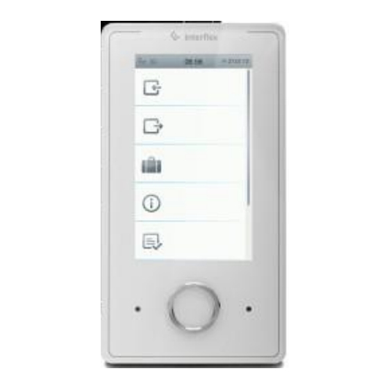 interflex IF-57 serie Handbuch