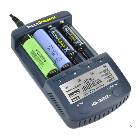 AccuPower IQ328+ Bedienungsanleitung