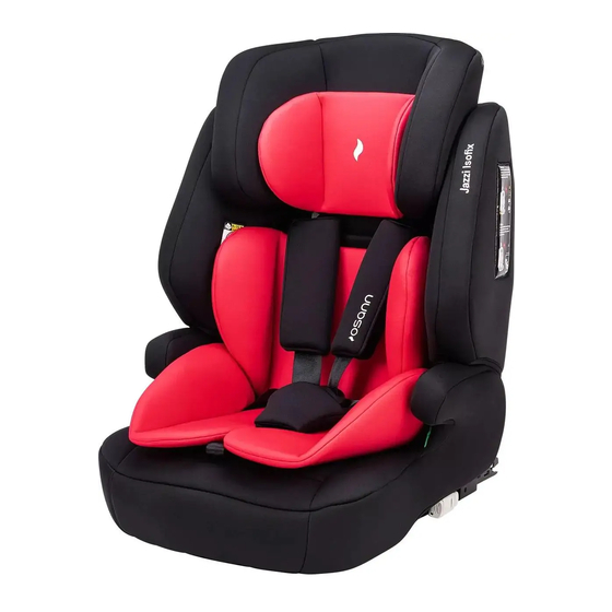 osann Jazzi Isofix Bedienungsanleitung
