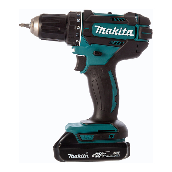 Makita DDF482 Betriebsanleitung
