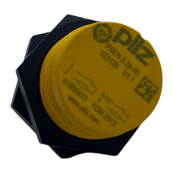 Pilz PSEN 2.2p-20 Betriebsanleitung