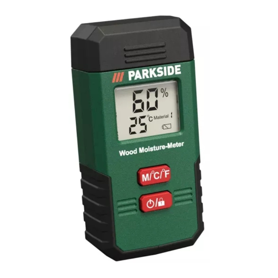 Parkside PMSHM 2 A2 Bedienungs- Und Sicherheitshinweise