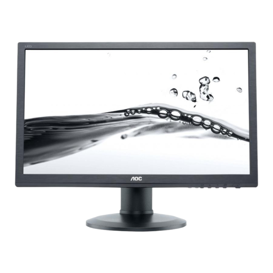 AOC E2460Phu Bedienungsanleitung