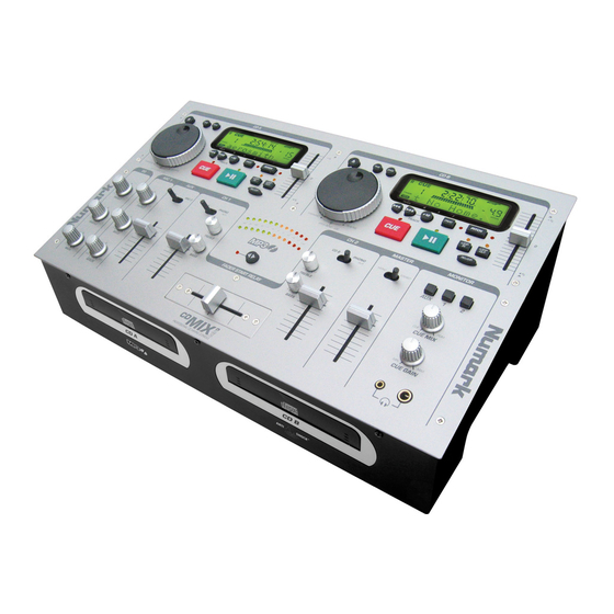 Numark CDMIX3 Schnellbedienungsanleitung
