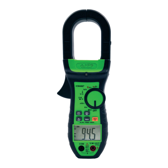 KPS DCM4000T Handbuch
