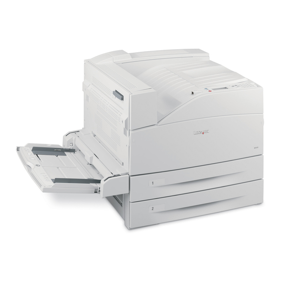 Lexmark W840 Bedienungsanleitung