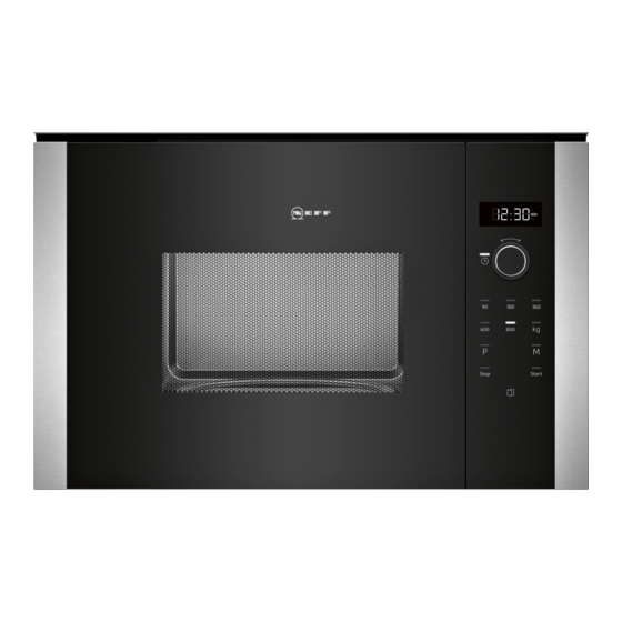 NEFF HLAWD23 0 Serie Gebrauchs- Und Montageanleitung
