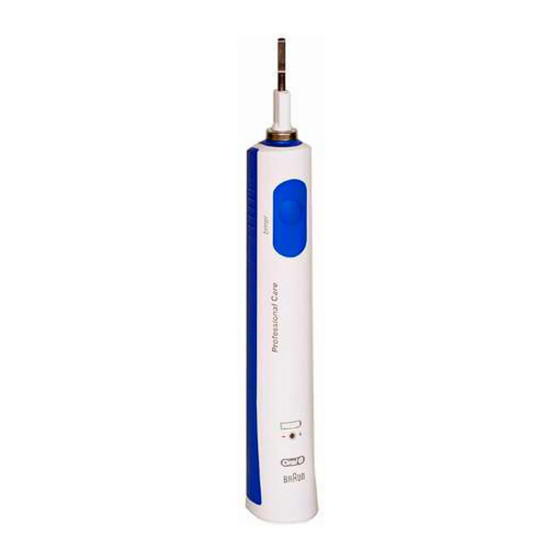 Braun Oral-B D 15 525 Type 4729 Handbuch