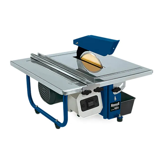 HERKULES H-FS 921 Originalbetriebsanleitung