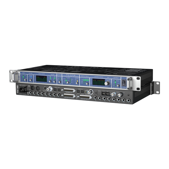 rme ADI-8 QS Bedienungsanleitung
