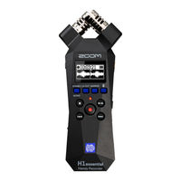 Zoom H1 essential Bedienungsanleitung