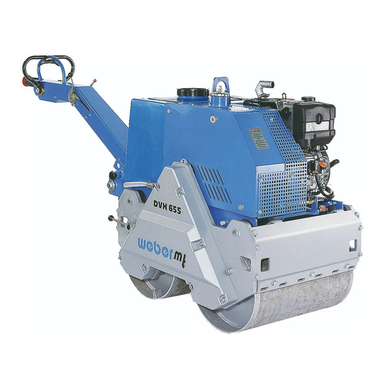 Weber mt DVH 655 E-2 Bedienungs- Und Wartungsanleitung