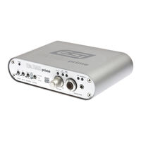 ESI Dr. DAC prime Benutzerhandbuch