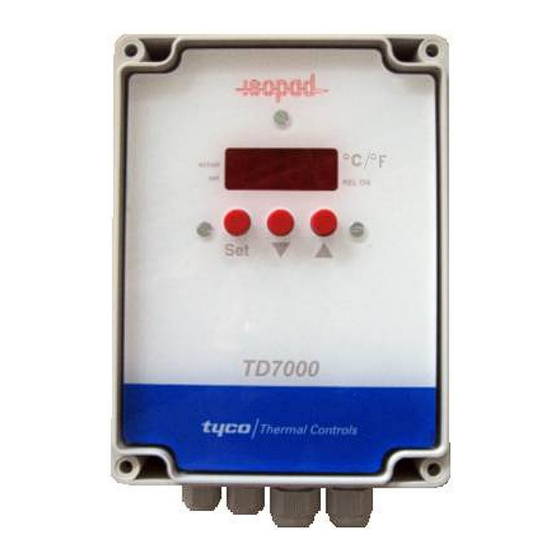 Isopad IConTD7000 Series Bedienunganleitung