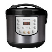 Maxwell MW-3809 W Betriebsanweisung