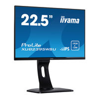 Iiyama ProLite XUB2395WSU Bedienungsanleitung