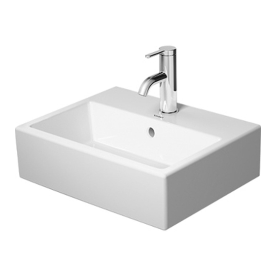 Duravit D-Code-Serie Montageanleitung