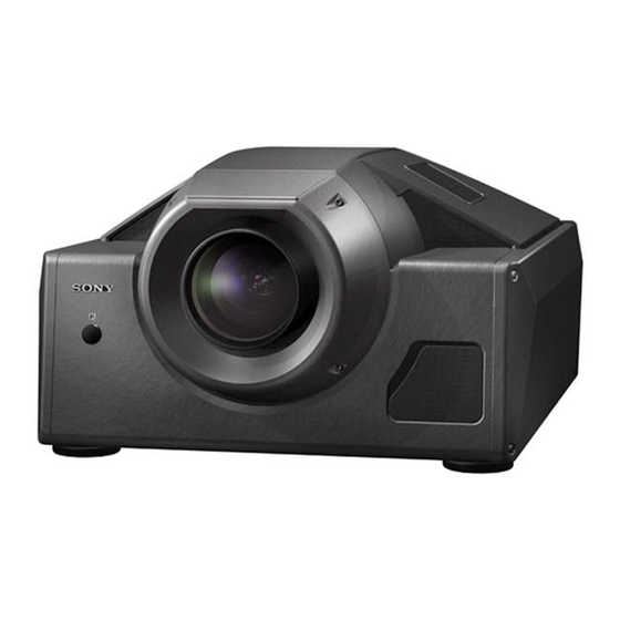 Sony SRX-R110 Installationsanleitung