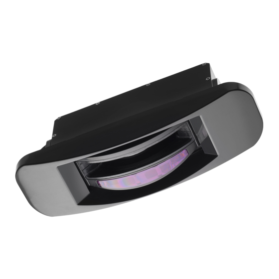 BEA LZR FLATSCAN REV-PZ Bedienungsanleitung