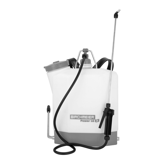 Birchmeier Power LG Gebrauchsanleitung