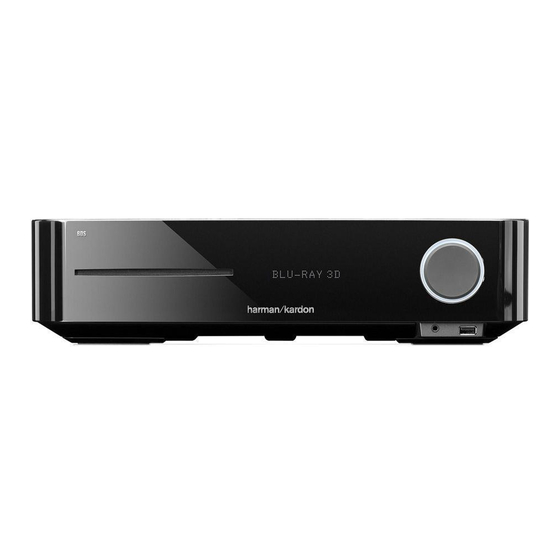 Harman Kardon BDS 270 Kurzanleitung