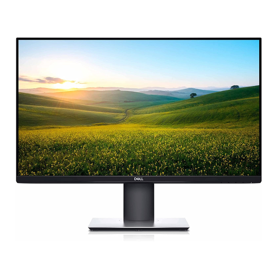 Dell P2720DC Bedienungsanleitung