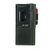 Sony M-335 Bedienungsanleitung