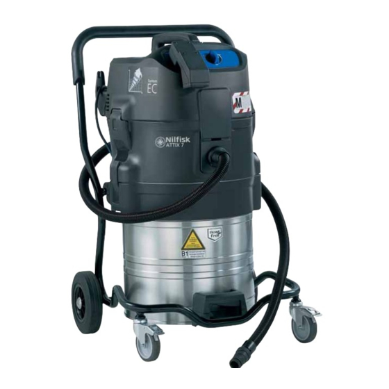 Nilfisk ATTIX 791-2M B1 TYPE 22 Handbücher