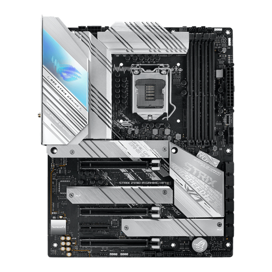 Asus Republic of Gamers ROG STRIX Z590-A GAMING Serie Handbuch