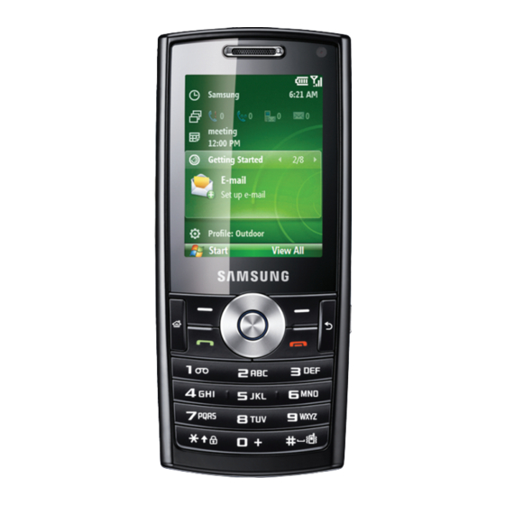 Samsung SGH-i200 Bedienungsanleitung