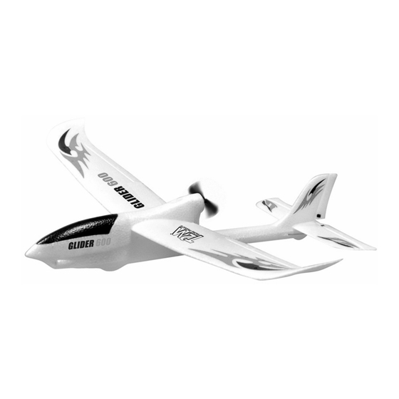 FUN2FLY GLIDER 600 Bedienungsanleitung