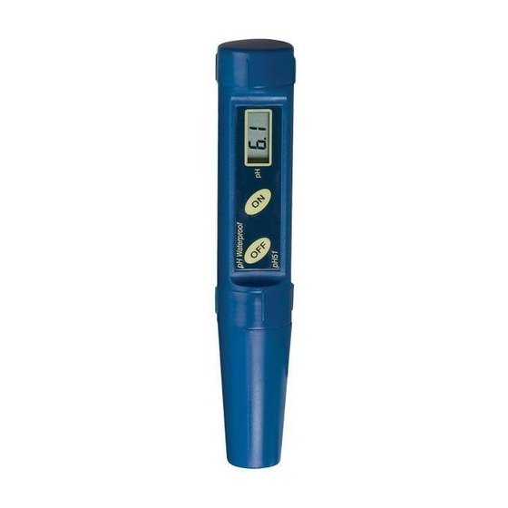 Milwaukee pH51 Bedienungsanleitung