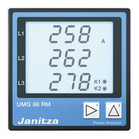 janitza UMG 96RM-E Betriebsanleitung