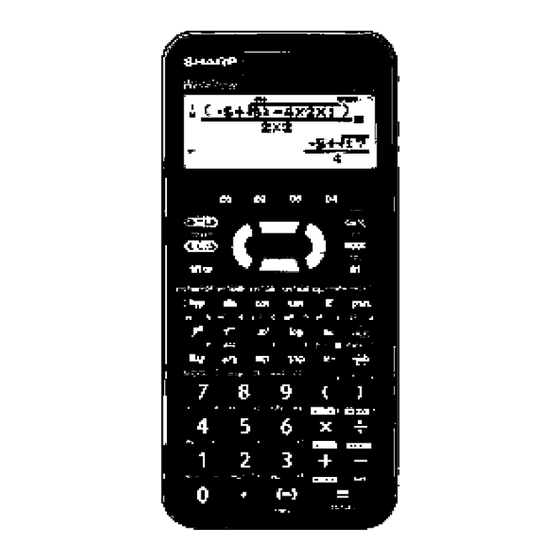 Sharp EL-W531XGYR Kurzanleitung