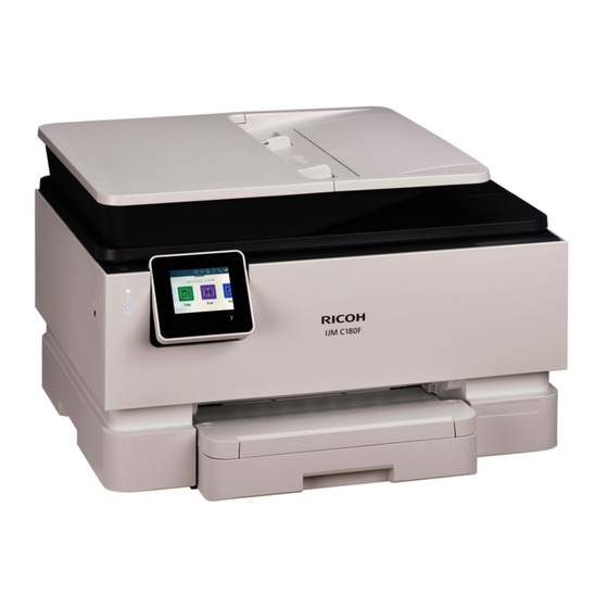 Ricoh IJM C180F Benutzerhandbuch