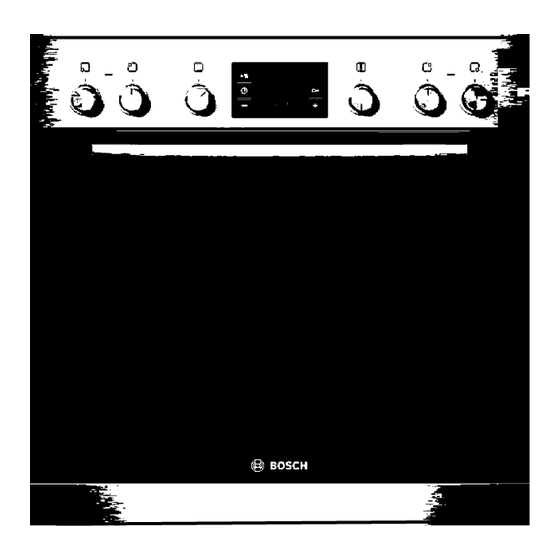 Bosch HEA33T151 Kurzanleitung