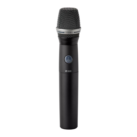 AKG HT4500 Bedienungsanleitung