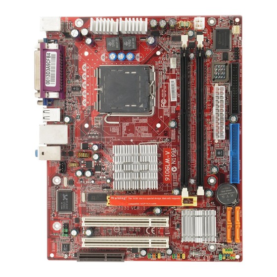 MSI 915GVM-V Bedienungsanleitung