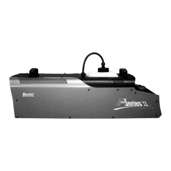 Antari Z-1500II Bedienungsanleitung
