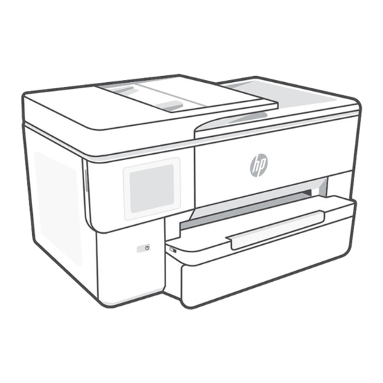 HP OfficeJet Pro 9720e Serie Referenzhandbuch