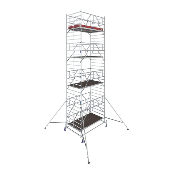 KRAUSE STABILO professional 782038 Aufbau- Und Verwendungsanleitung