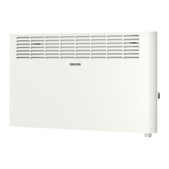 STIEBEL ELTRON CNS 500 Plus LCD CH Bedienung Und Installation