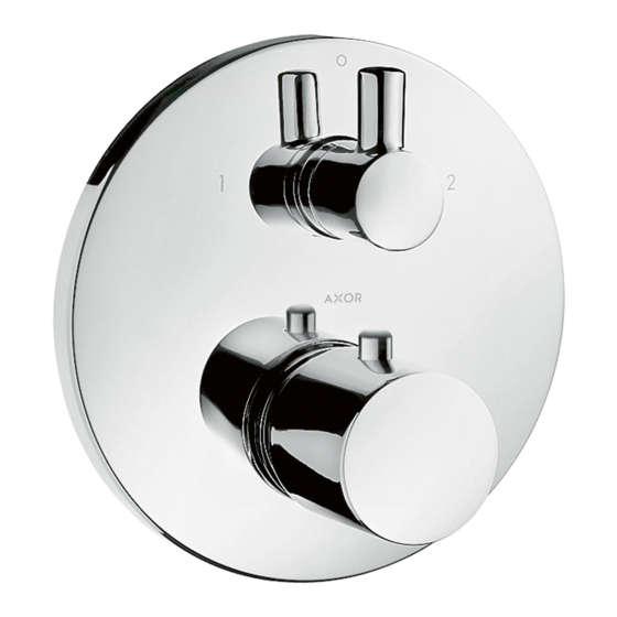 HANSGROHE AXOR Starck Gebrauchsanleitung