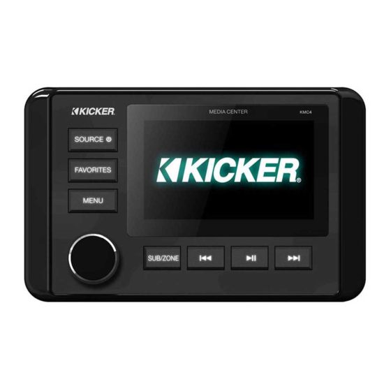 Kicker KMC4 Nutzerinformation