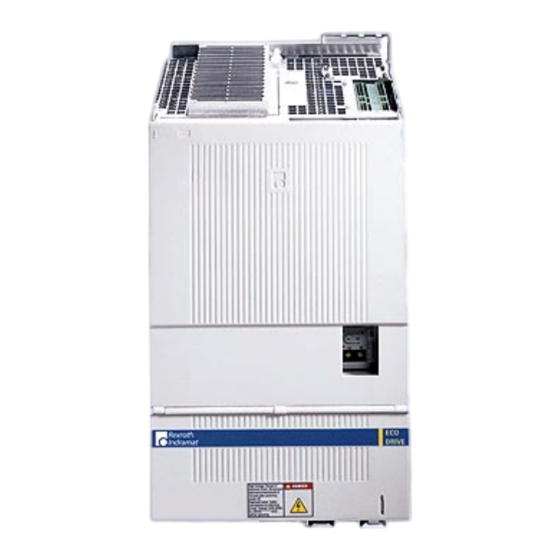 Rexroth Indramat ECODRIVE03 Projektierung